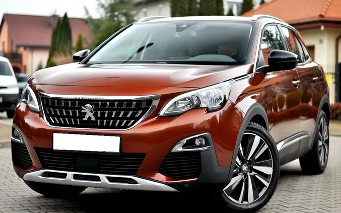 Peugeot 3008 cena 66900 przebieg: 180000, rok produkcji 2017 z Płock małe 596